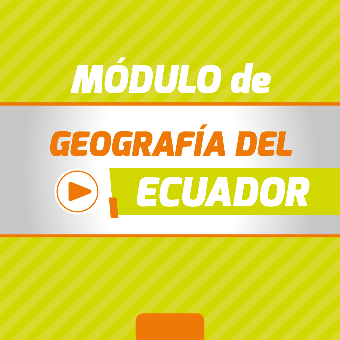 GEOGRAFÍA DEL ECUADOR (Licencia Tipo C - Lunes a Viernes Paralelo A)