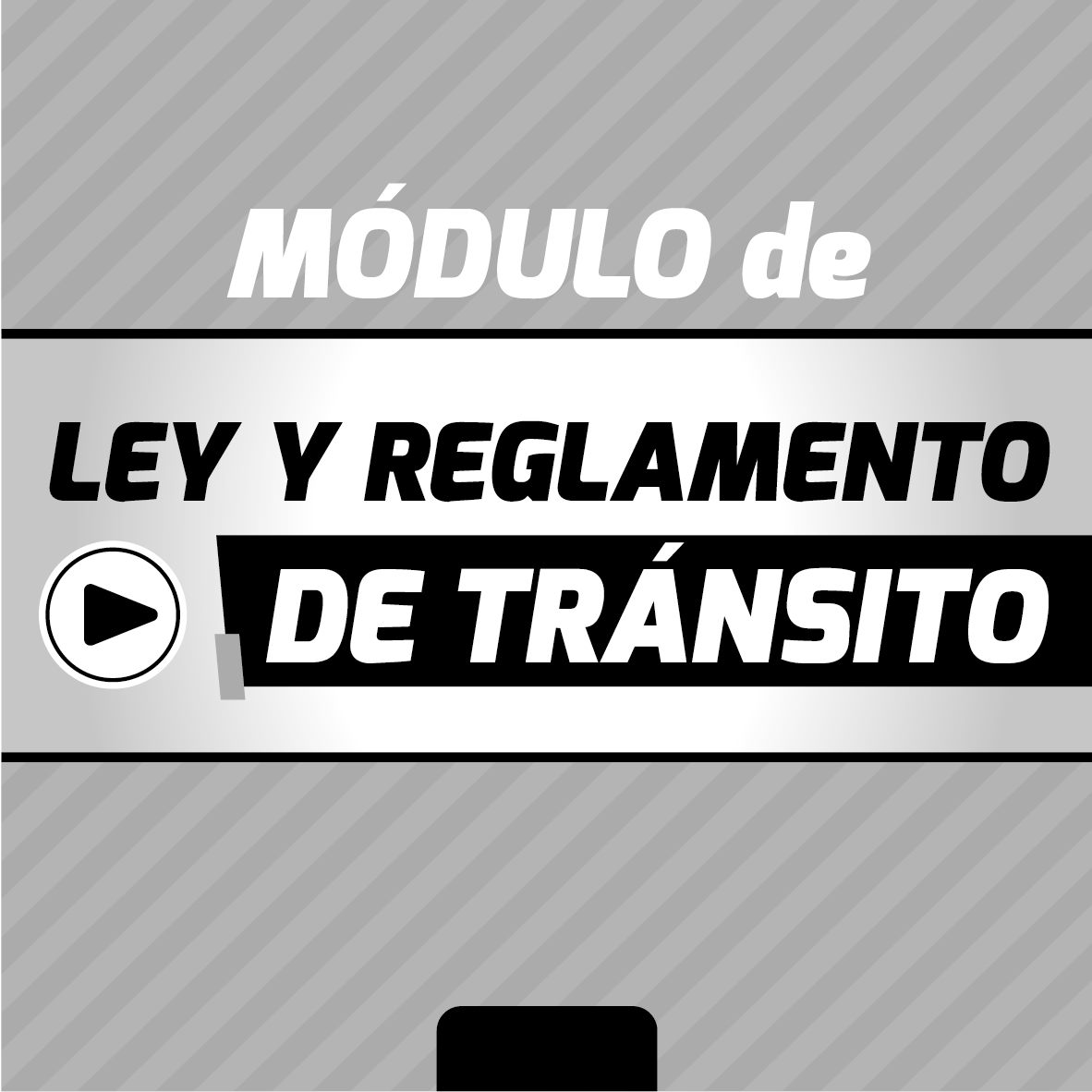 LEY Y REGLAMENTO TTTSV (Licencia Tipo C - Lunes a Viernes Paralelo A)