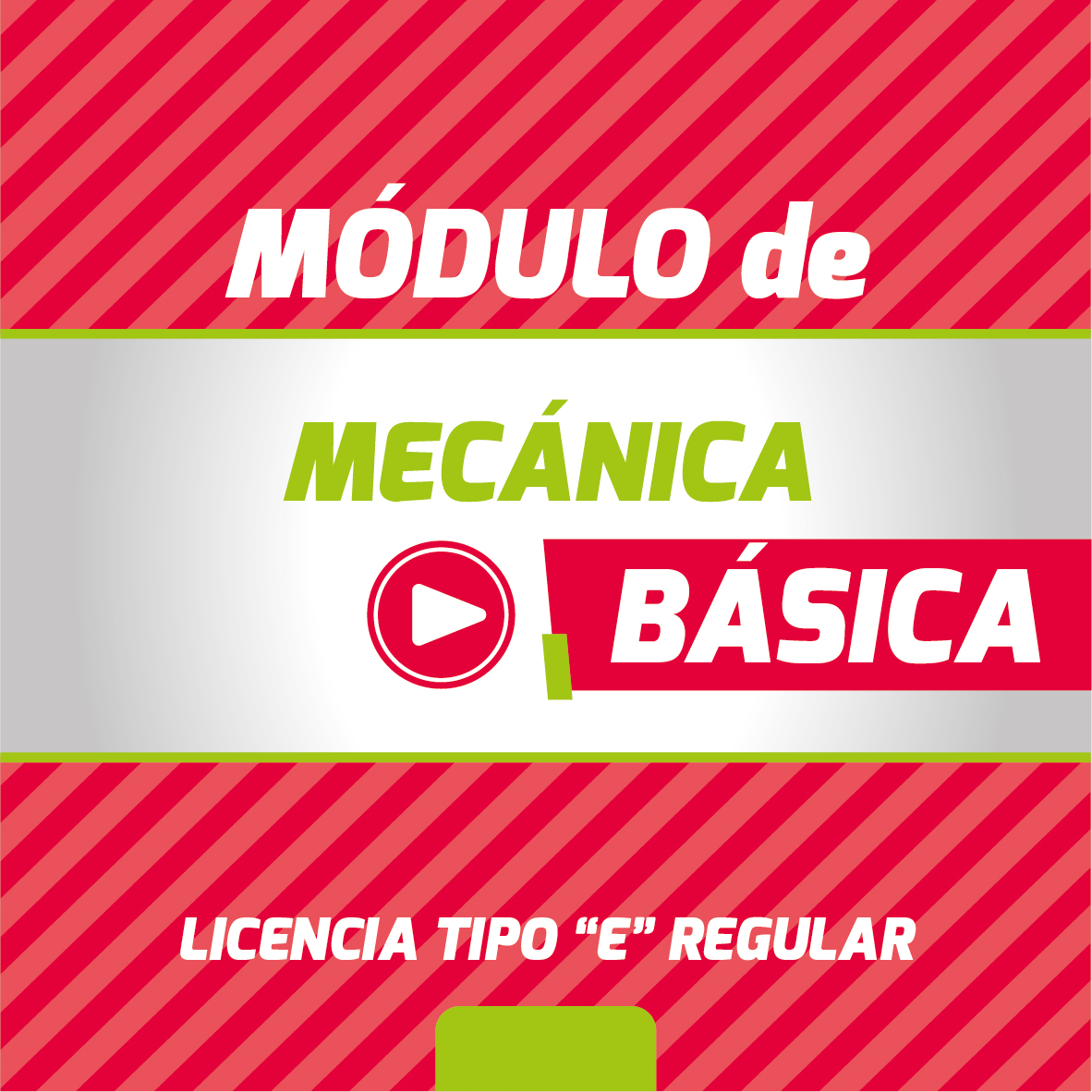 MECÁNICA BÁSICA (Licencia Tipo E Regular - Fines de Semana - Paralelo B)
