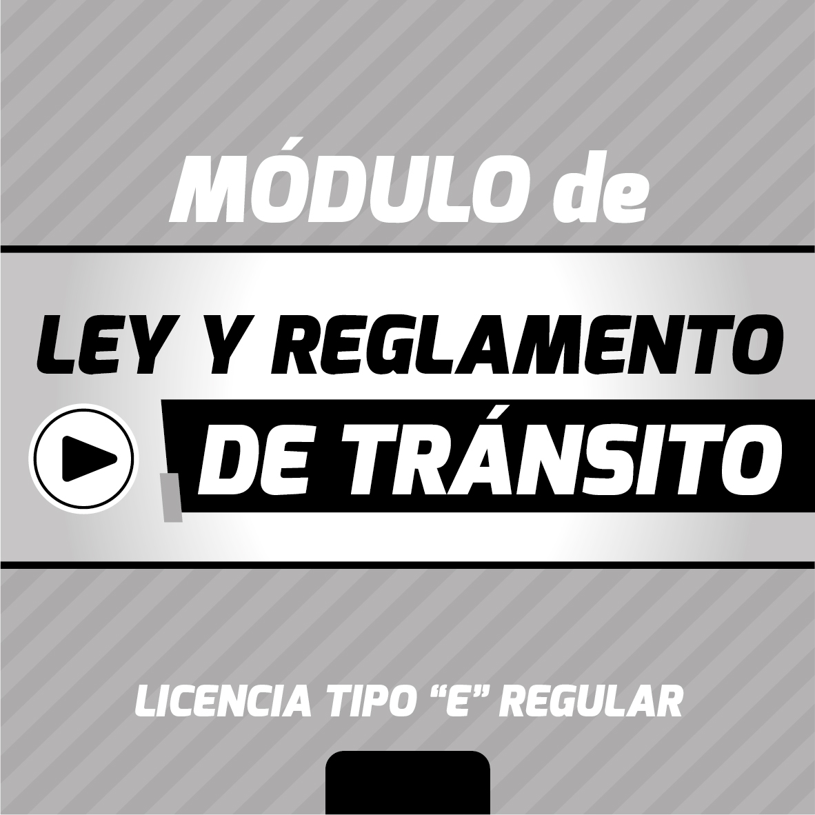 LEY Y REGLAMENTO (Licecia Tipo E Regular - Fines de Semana - Paralelo B)