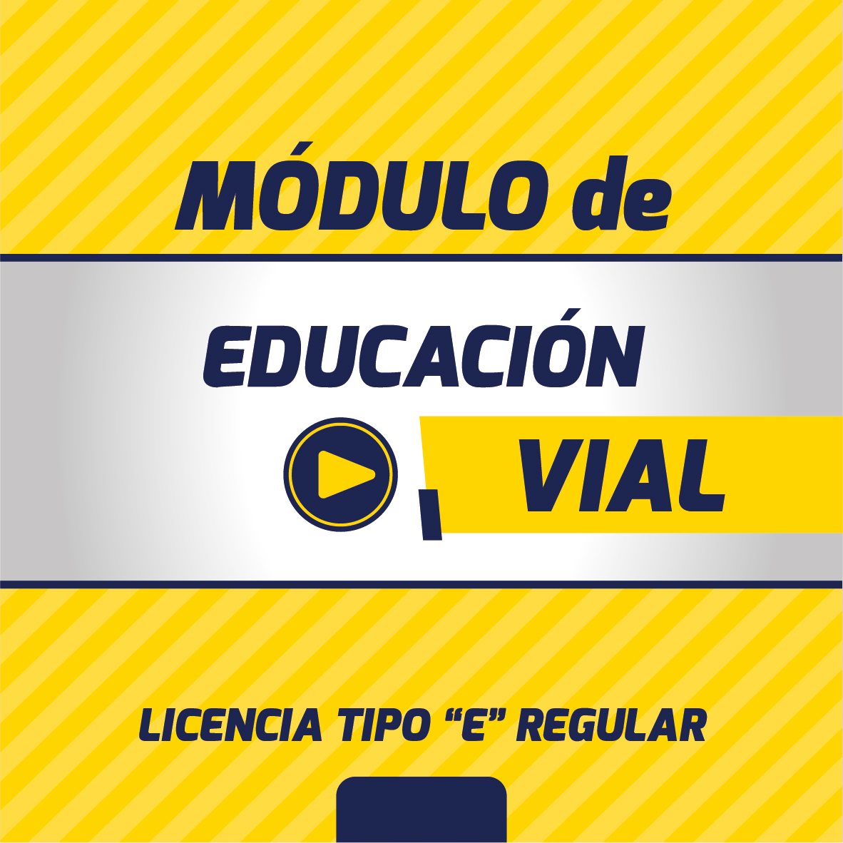 EDUCACION VIAL (Licencia Tipo E Regular - Fines de Semana - Paralelo B)